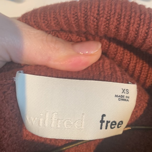 Marino wool long turtleneck - Picture 3 of 4